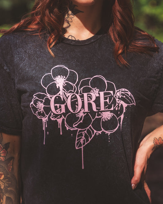 Floral Mineral Wash T-shirt